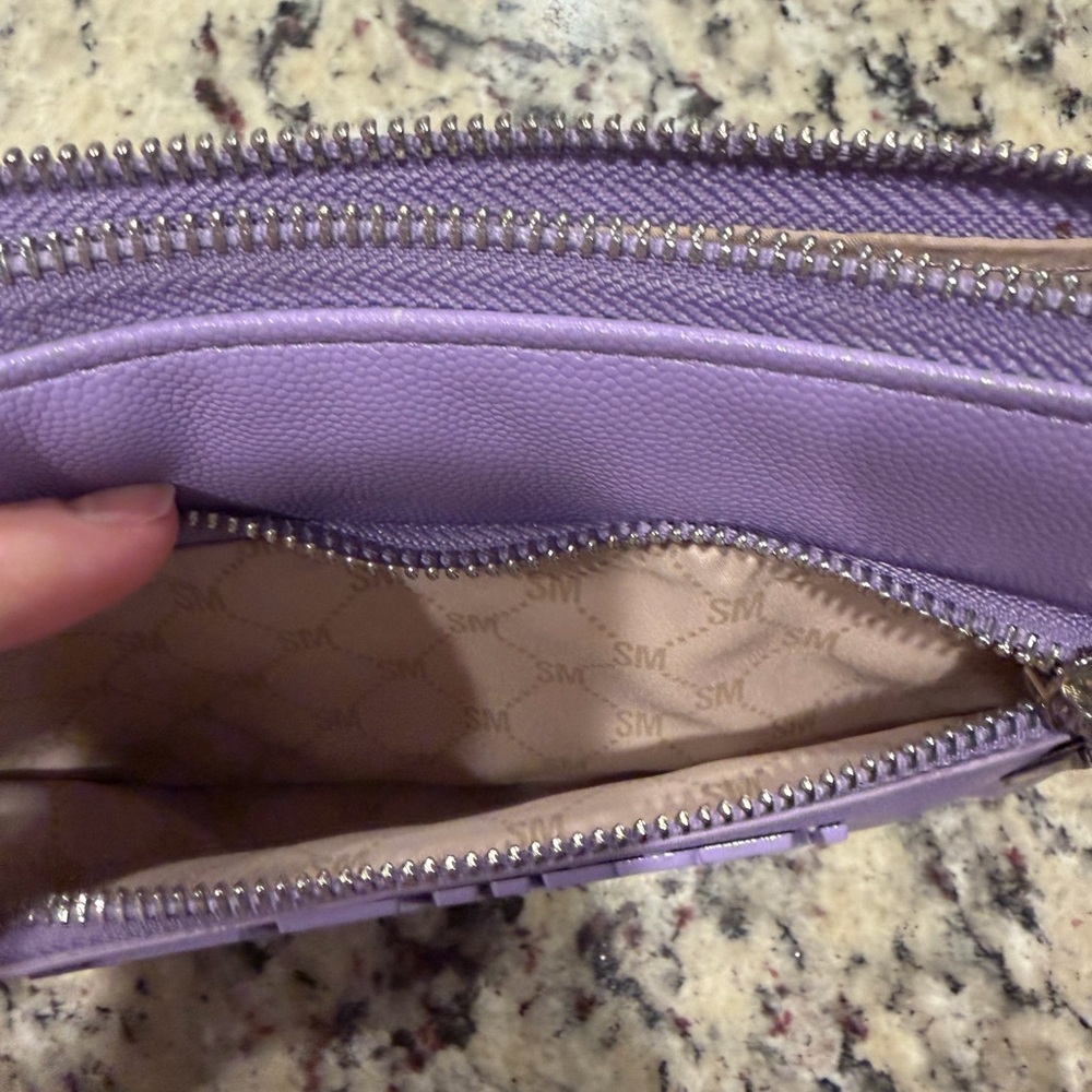 Steve Madden Lavender Wristlet Clutch - Picture 3 of 5